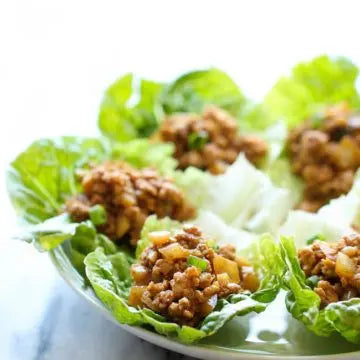 PF Changs Lettuce Wraps-Healthy Copycat | Parisians Pure Indulgence