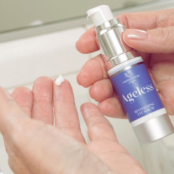 Parisians Pure Ageless Eye Serum: Reduce Wrinkles & Dark Circles | Skincare for women over 50