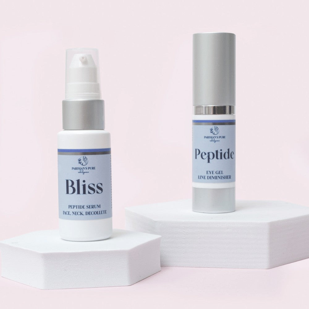 Bliss Peptide Serum and Peptide Eye Gel Parisians Pure Indulgence