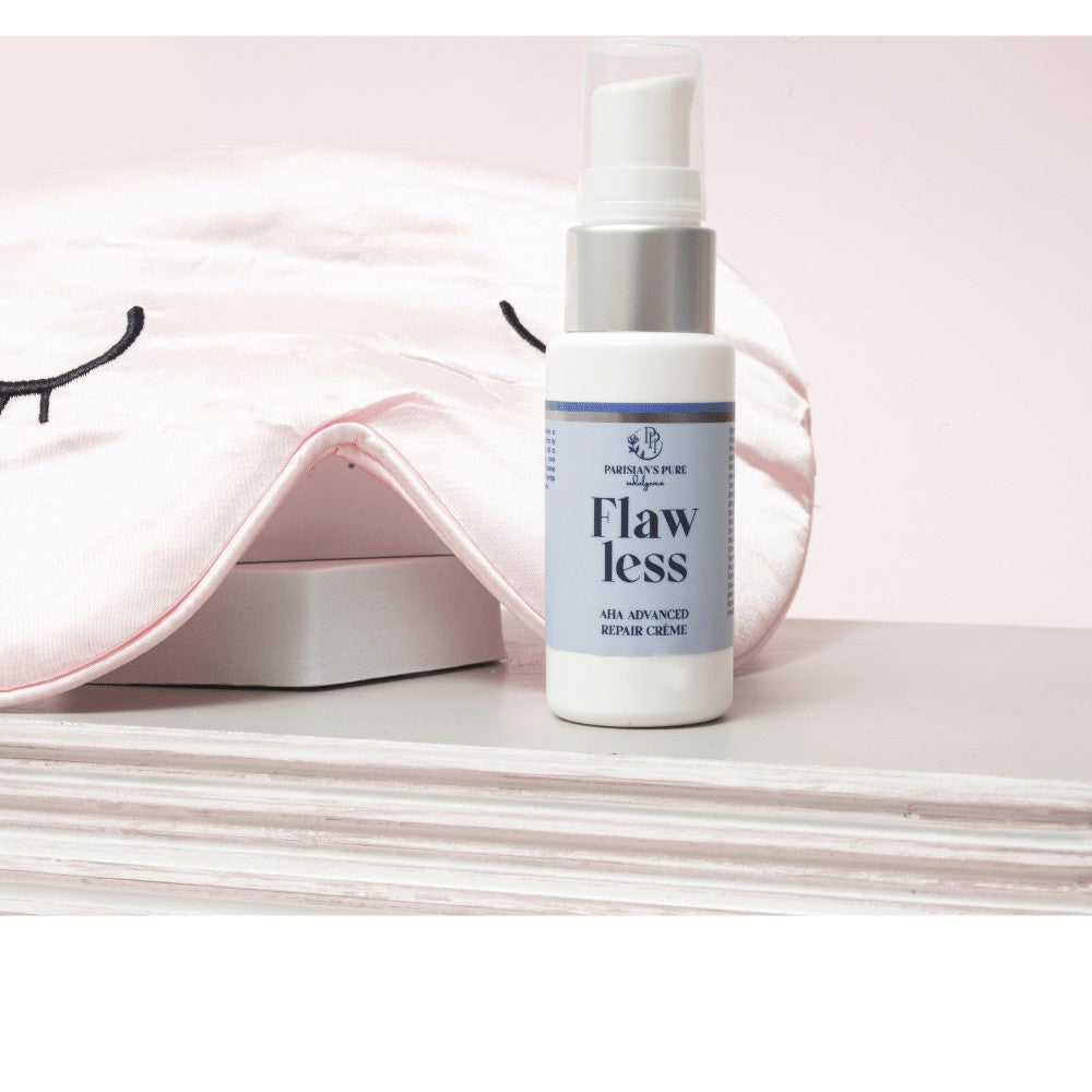 Flawless Radiance AHA Cream: Brighten & Smooth | Parisians Pure Indulgence skincare for women over 50