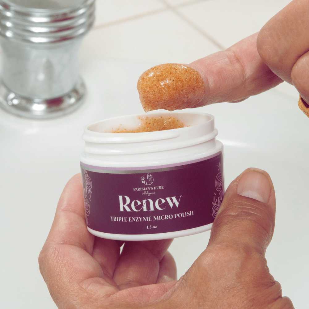 Renew - Triple Enzyme Exfoliating Face Polish | Parisians Pure Indulgence