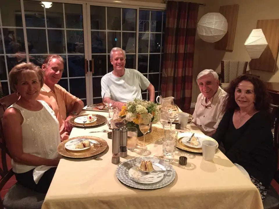 Entertaining forever friends Jamie, Joy, Tom & Ellen | Parisians Pure Indulgence