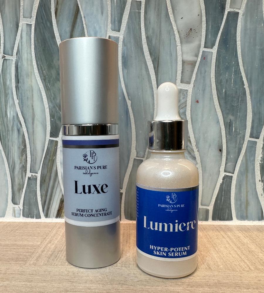 New! Luxe Perfect Aging Serum &amp; Lumiere Hyper Potent Serum Bundle