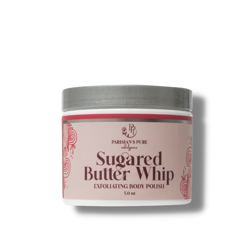 NEW! Gift Box: Sugared Butter Whip Polish, Shea Brulee Cuticle Cream, Creme de Soie Body Lotion